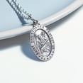 thumbnail image 3 of Picturesongold.Com Saint Christopher Oval Medal Necklace Pendants Adult-14k Yellow Gold, 1 1/4x3/4in, 3 of 7