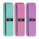 thumbnail image 1 of 3 Pcs Bandas De Resistencia, Belug  bandas De Resistencia Set ROSA VERDE VIOLETA, 1 of 5