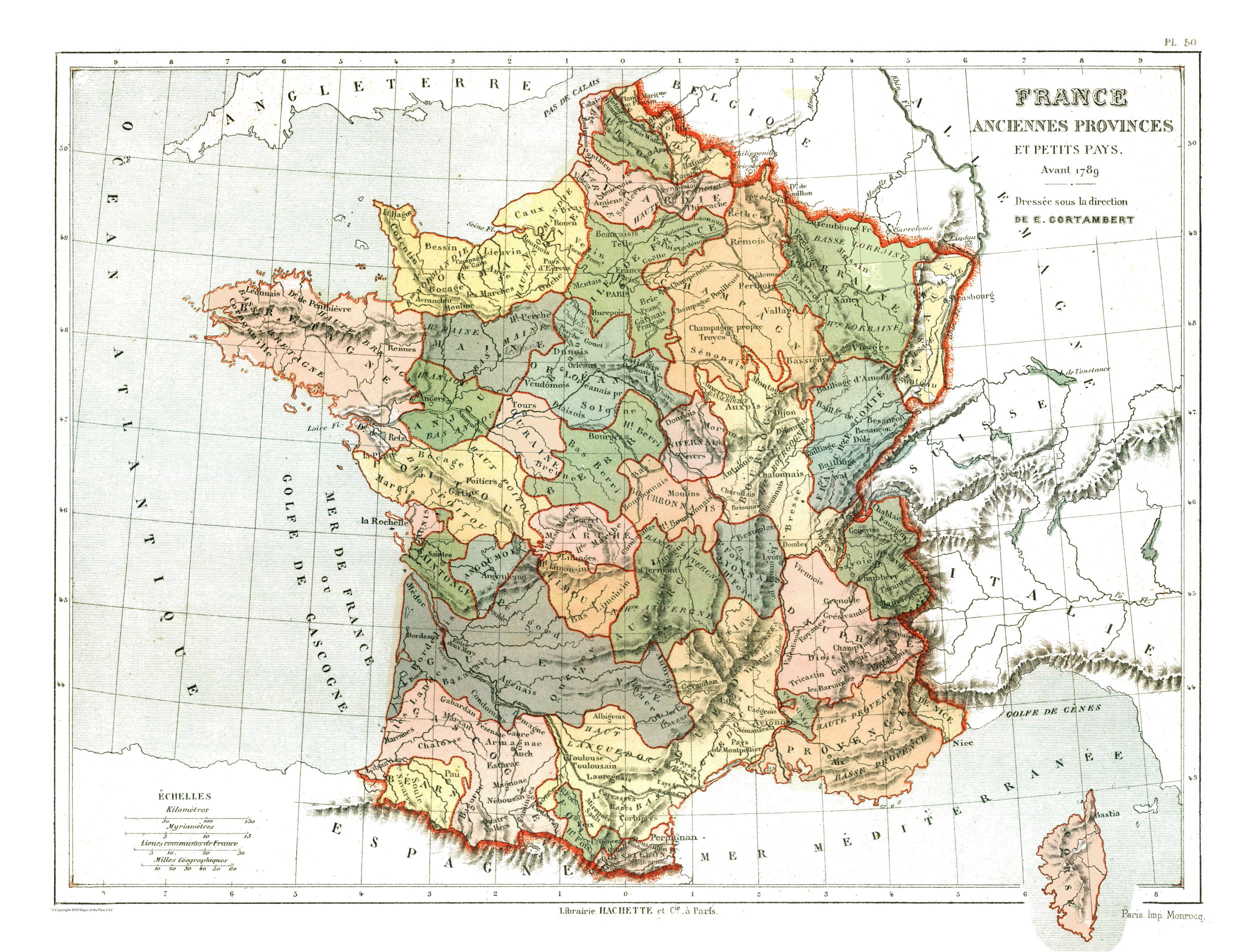Историческая область франции 7. Исторические провинции Франции на карте. Мозаичная карта Франции. Карта Франции за 1789. Франция 1903 карта.