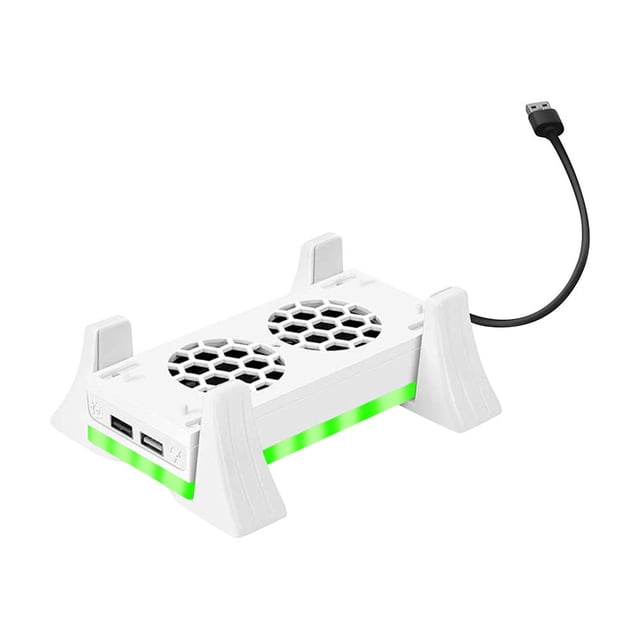 Soporte de ventilador de refrigeración 3 Enfriador de soporte vertical de ajuste de engranaje para Xbox Series S