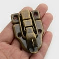 thumbnail image 4 of 2PCS Antique Luggage Duckbill Buckle Flight Case Latch Luggage Lockable Luggage, 4 of 6