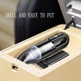 thumbnail image 6 of Oalirro Handheld Wireless Car Vacuum Cleaner with Strong Suction, Wet & Dry Capability, USB Rechargeable for Home, Car, Sofa Cleaning - Lightweight & Compact Design, Ideal for Families and Cars, 6 of 9