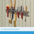 thumbnail image 2 of Suncast 2 Foot Wall Mounted Garage Garden Hand Tool Hanger Organizer (2 pack), 2 of 9