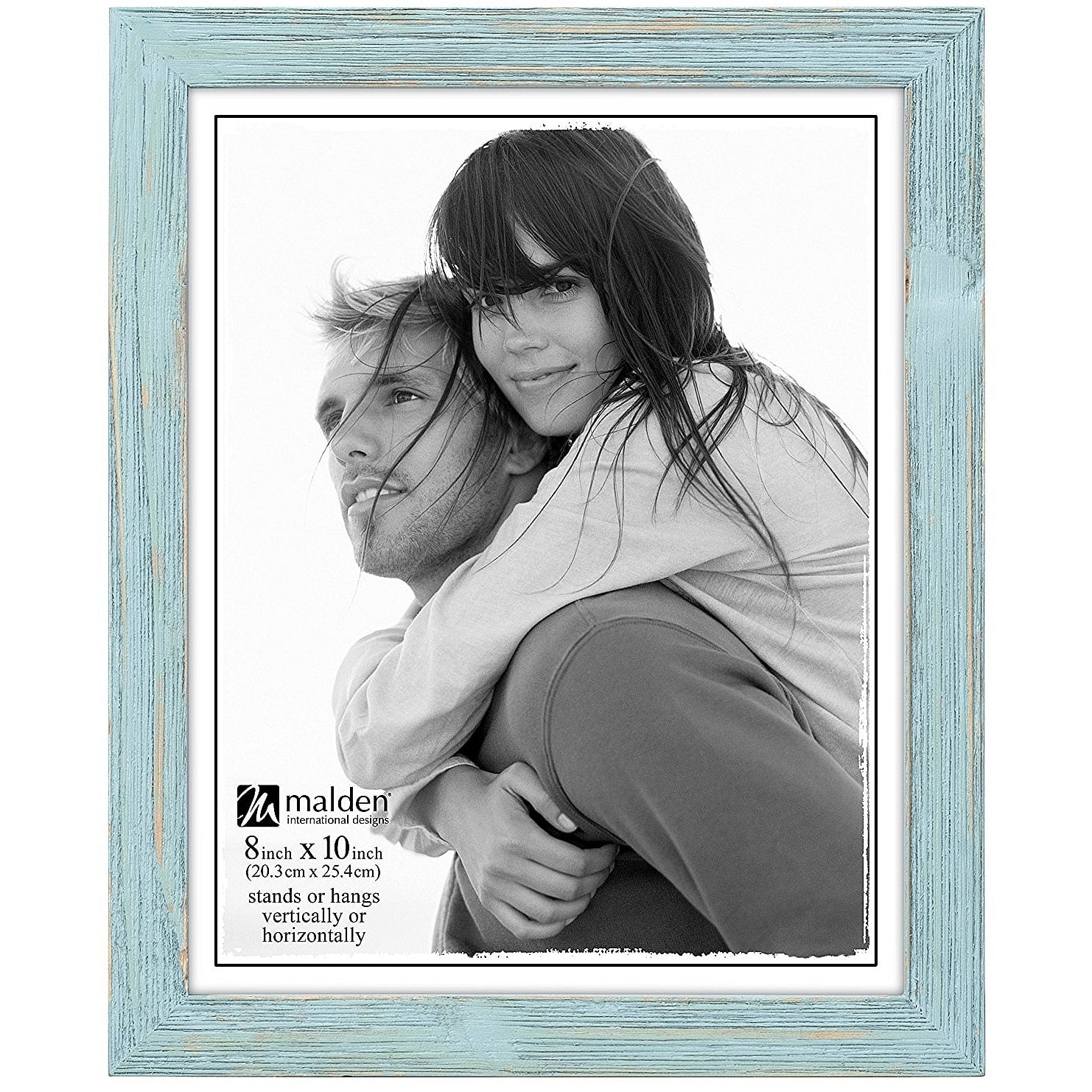 Leuhiove 8x10 Vintage Flower Picture Frame | Ornate Golden Frame With Mat For 5x7 Or 8x10 Photos | Tabletop Or Wall Display - View #4