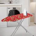 thumbnail image 2 of HELLHERO Ironing Board Covers Easy Fit with Elastic Edge and Hook Loop Kiwifruit Lightweight & Breathable Ironing Board Dust-Proof Cover for Mother, 2 of 5