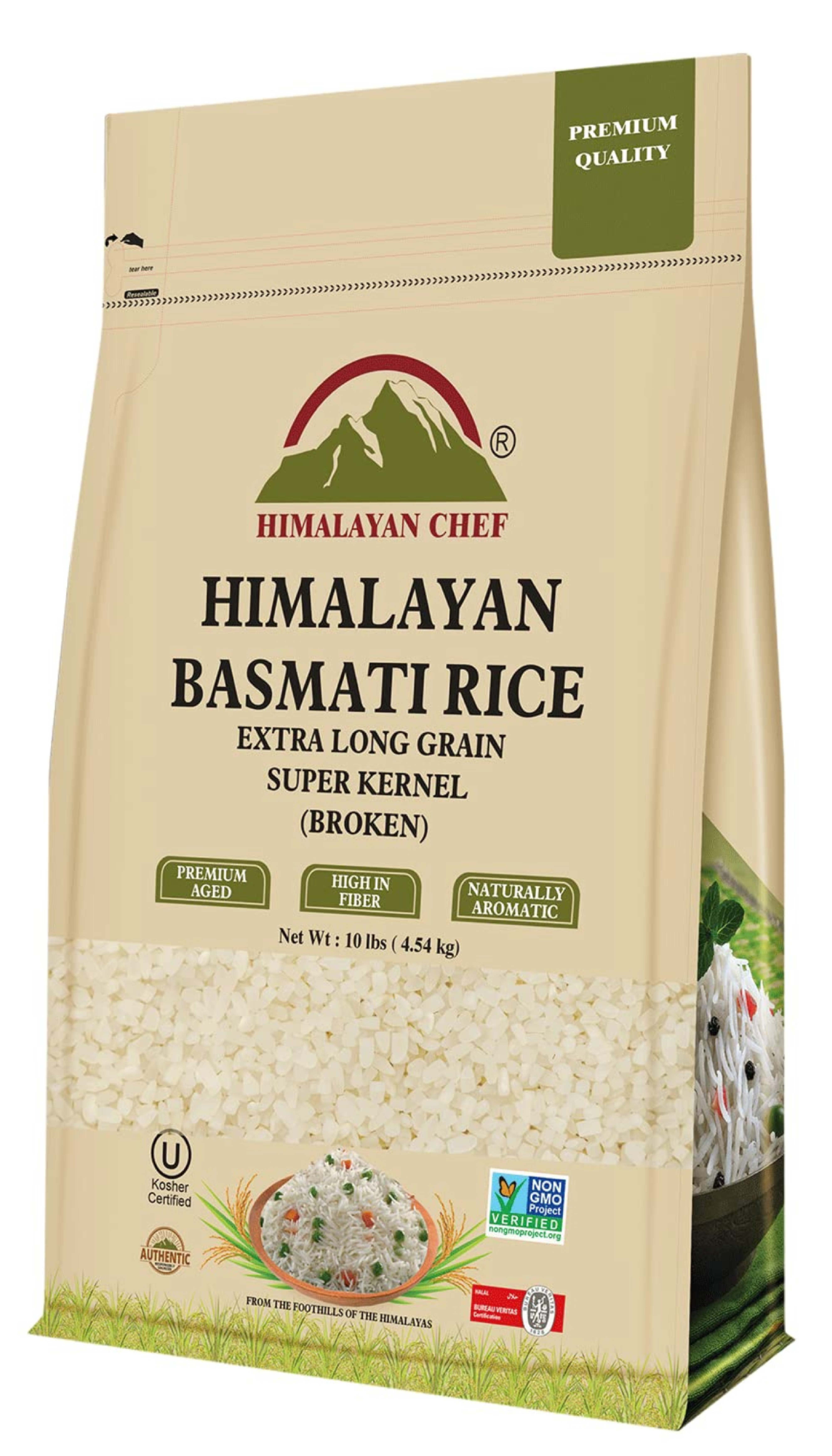 SALT 84 Basmati Rice Super Kernel Broken Rice 10 lbs Bag
