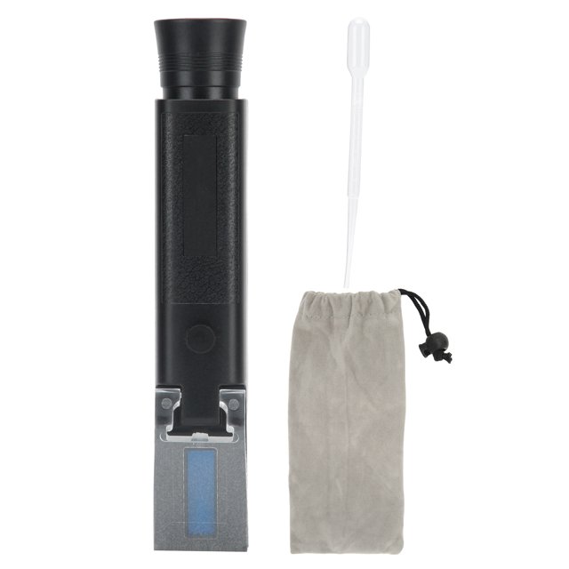 Réfractomètre à Alcool Instruments de Mesure de la Concentration en Alcool 0-80%