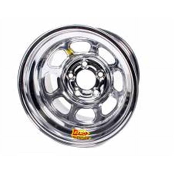 Aero Race Wheels 51-285010 1 in. Back Spacing 51 Series Spun Wheel - Chrome