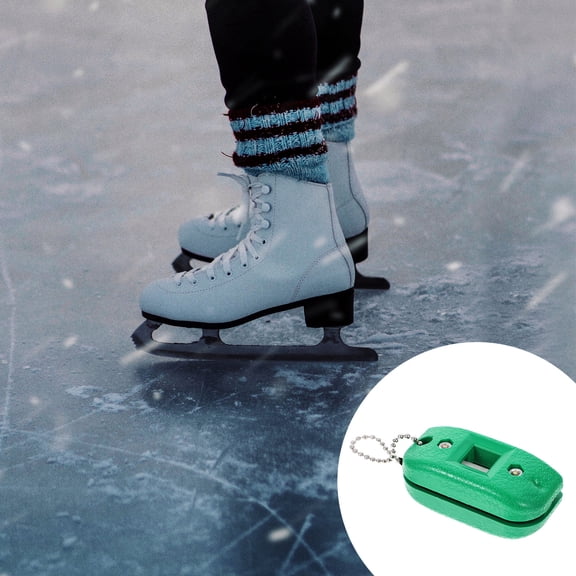 HEATSHAKING 1Set Ice Skate Sharpener Portable Sharpening Tool for Hockey Skates