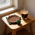 thumbnail image 5 of Lksixu Crochet Turtle Coasters, Handmade Woven Animals Design Drink Coasters, Non-Slip & Absorbent Coffee Cup Mat, Washable & Reusable Decorative Coasters for Tabletop Protection and Home Decor, 5 of 5