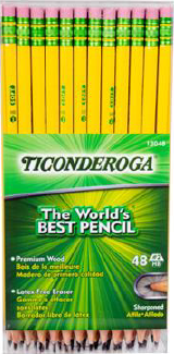 ticonderoga number 2 pencil lyrics and my big finish