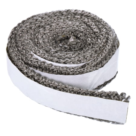 Uxcell 6.56ft x 1.02 Inch Self Adhesive Graphite Fiberglass Rope Gasket ...