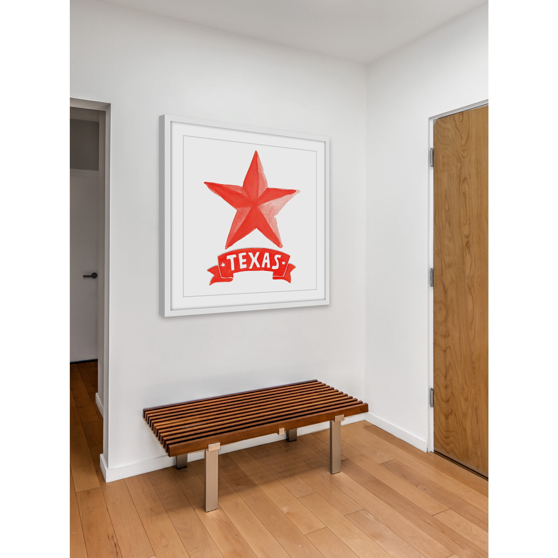 "Texas Me" Framed Painting Print