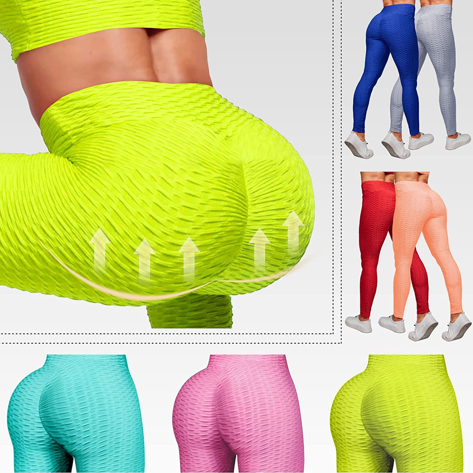  Workout Tights for Women Tiktok Yoga Pants Tummy Control  Leggings Butt Scrunch Plus Size Bootcut Leggings Workout Clothes : Sports &  Outdoors