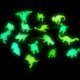 thumbnail image 4 of Minifiguras de dinosaurio Skylety que brillan en la oscuridad, 32 unidades, para niños, 4 of 7