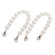 thumbnail image 3 of Cadena Para Bolsa De Cuentas Artesanales, Cuentas Artesanales De Madera Enormes,Grande, 2 Uds., Perlas De Marfil, Enormes Cadenas Para Hacer Joyas Para Bolsos, 3 of 7