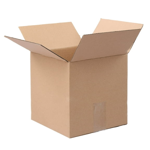50Pcs 8"x 8" x 8" Thick 3mm Corrugated Cardboard Box Shipping Boxes Mailing, Packing, Moving & Storage for Business/Home
