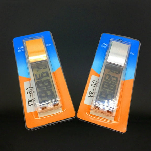 Raindrops 1Pack Silver Aquarium Thermometer Aquarium Thermometers for Home Aquarium Use