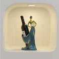 thumbnail image 2 of Soporte para vino, figuritas de bailarina, estante para botellas de vino, decoración, soporte para vino, diseño exquisito, 2 of 3