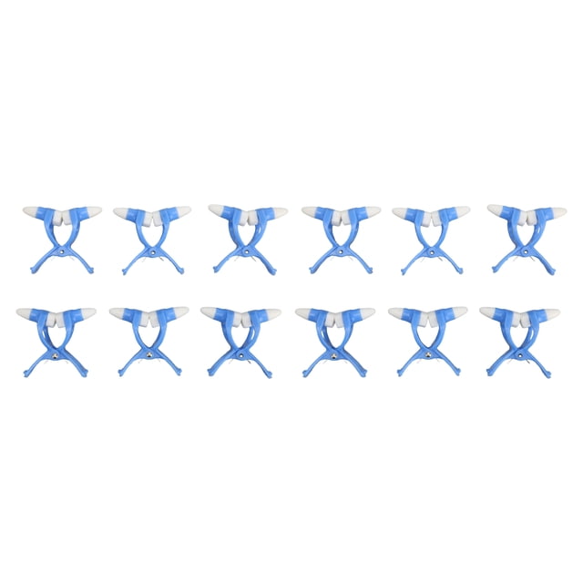 12pcs Nose Up Lifting Clip Soft Safety Pain Free Portable Height Lifter Nose Slimming Clip