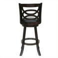 thumbnail image 3 of Boraam Siena 24" Swivel Counter Stool in Cappuccino Finish, 3 of 3