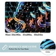 thumbnail image 2 of Note Non-Slip Polyester Kitchen Mat Door Rugs Indoor Rug, Machine Washable, 2 of 6