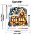 thumbnail image 5 of 5D Diamond Art Kits for Adults,Christmas Colorful House Diamond Art for Beginner,DIY Full Drill Rhinestone Diamond Dots Gem Painting Art Craft Home Decor 12 x12 Inch, 5 of 7