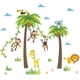 thumbnail image 1 of Jungle Wall Stickers Mural Decals Bedroom Kids Baby Nursery Living Room, 1 of 5