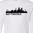 thumbnail image 4 of Inktastic San Francisco Skyline Long Sleeve Youth T-Shirt, 4 of 5