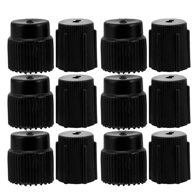 KAKOWELY 20 Pcs Bouchons de Valve Ac - Bouchons de Valve de Climatiseur Automobile Pièce de Climatisation Automobile pour Réparation de Climatisation 0.79"X0.75"X0.59 Pouces