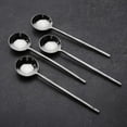 thumbnail image 6 of INOX ARTISANS Jason Design Nascent Steel Sugar Spoon 4 Pcs. Set, 6 of 6