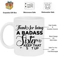 thumbnail image 3 of Funny Gifts for Sister, Sister in Law - Sister Gifts, Sisters Gifts from Sister, Brother - Thank You, Birthday, Mothers Day Gifts for Sister, Little, Big Sister, Soul Sister Gifts, 3 of 7