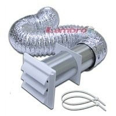 Lambro 1369W Louvered Vent Kit, 12-Piece