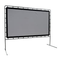 Projector Screens Product Image Camp Chef 144 Giant Indoor Or Outdoor Nylon Backyard Movie Projector Screen