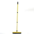 thumbnail image 1 of 22.24-47.24In Three-Section Telescopic Carpet Delinter Electrostatic Rubber Bristles High-Efficiency Pet Hair Removal Integrated Squeegee for Rug Stair Ceiling Floor Cleaning, 1 of 1