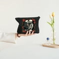 thumbnail image 4 of COMIO The Lovers Tarot Card Occult Skeleton Roses Gothic Kissing 2 Pcs Canvas Tote Bags Black, 4 of 8