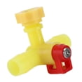 thumbnail image 1 of Chicken Drinker Hanging Cups, Chicken Drinking Cup Adjustable  For Farm Three-Way Steel Ball Drinker, 1 of 8