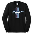 thumbnail image 2 of Wild Bobby Ford Mustang Retro USA Vintage Logo Classic Bar, Cars and Trucks Men Long Sleeve Shirt, 2 of 6
