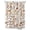 Brown, variant on Christmas Shower Curtain Set, Waterproof Shower Curtains for Bathroom, Train Xmas Tree Snowflake Balls Washable Fabric Cloth Bath Curtain for Bathtub Decoration with Hooks 72x78 Inches