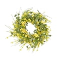 thumbnail image 4 of yingyy 1/2/3/5 Artificial Plastic Flower Wreath Simulation Daisy Garland Spring Rattan Hoop Large Decor Front Door Home Wedding 5PCS, 4 of 6