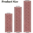 thumbnail image 4 of Vaukki 24"x120" kitchen Runner Rug, Non Slip Washable Absorbent Floor Mat, for Sink Laundry Hallway, Red, 4 of 7