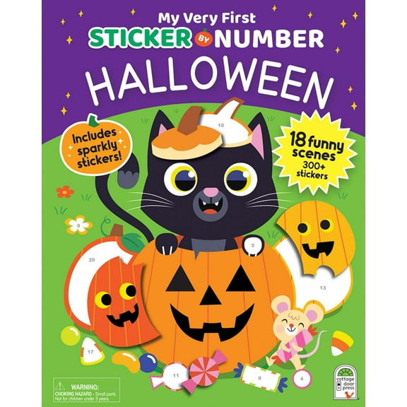 My Very First Sticker by Number Halloween (Paperback)