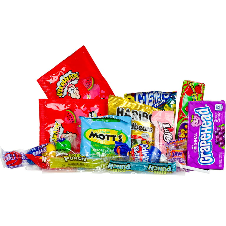 Assorted Bulk Candy - Bulk Party Mix - 6 Pounds - Goodie Bag Stuffers -  Pinata Candies - Individually Wrapped - Big Candy Bag