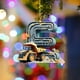 thumbnail image 5 of 26 Letters Building Vehicle Christmas Decorations Christmas Tree Pendants, 5 of 5