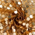 thumbnail image 6 of BalsaCircle 7.5 ft Gold Sparkly Big Payette Sequin Round Backdrop Stand Cover Wedding Party Events Home Decorations, 6 of 8