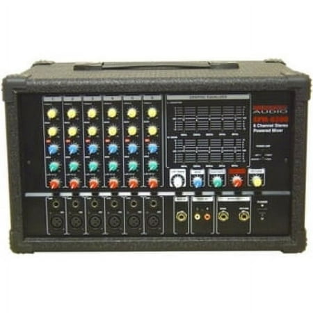 Nady SPM-6300 6-Channel Stereo Powered Mixer