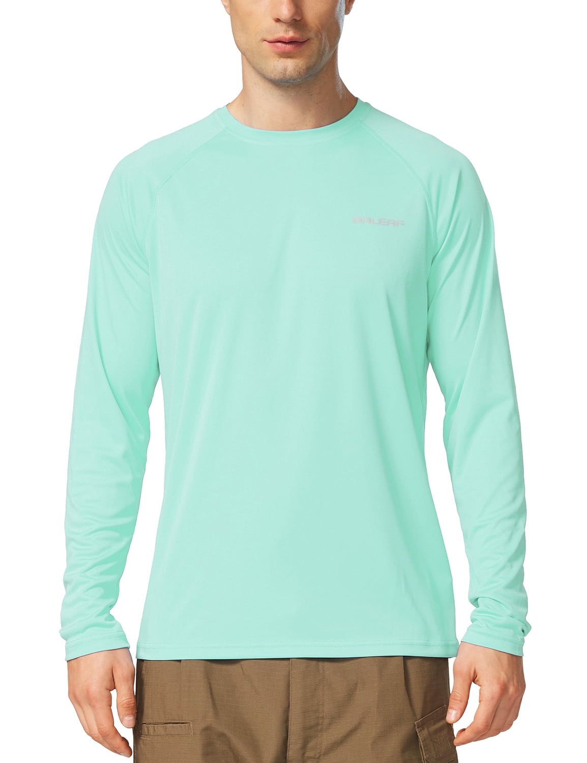 GetUSCart- BALEAF Women's UPF 50+ Sun Protection T-Shirt SPF Long/Short  Sleeve Dri Fit Lightweight Shirt Outdoor Hiking Charcoal Gray Size XL