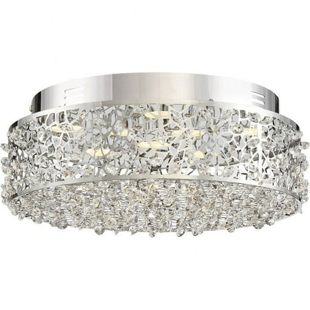 

Quoizel Platinum Collection Polished Chrome Iron/Crystal Starlet Light Fixture - Silver