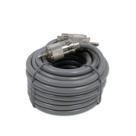 Astatic 8X 18 18 ft. Pre-Made PL-PL Coaxial Cable