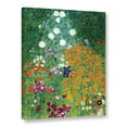 thumbnail image 2 of Gustav Klimt "Farm Garden" Gallery-Wrapped Canvas Art, 2 of 4
